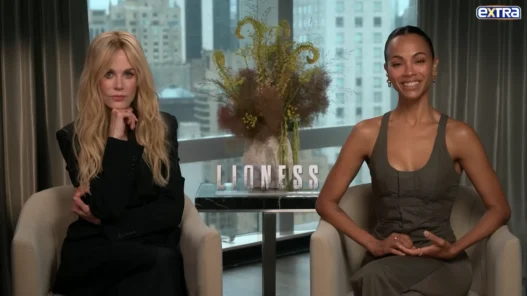 Second image accompanying Nicole Kidman and Zoë Saldaña’s discussion of Lioness Season 3