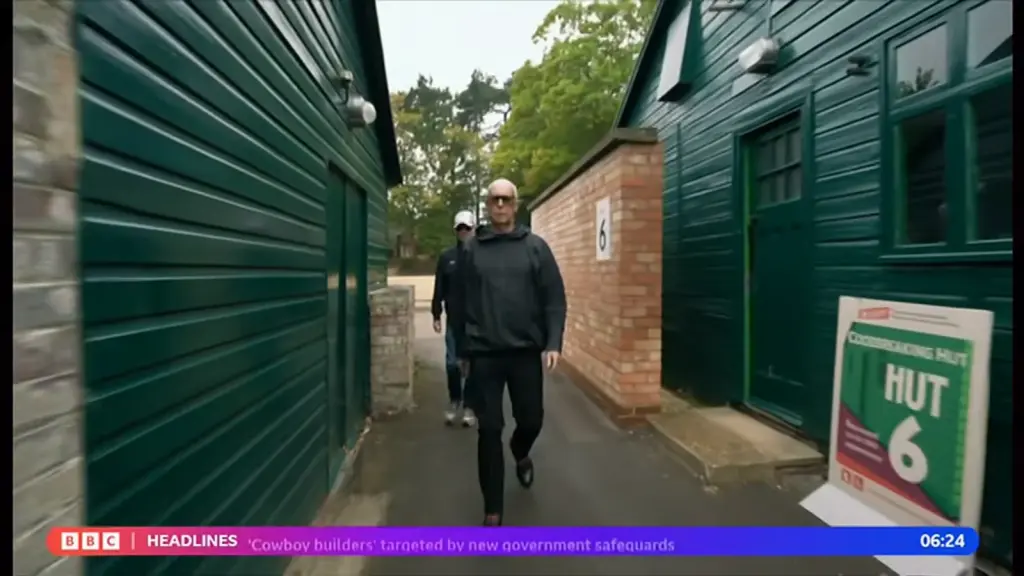 Pet Shop Boys at Bletchley Park for a BBC report about Alan Turing