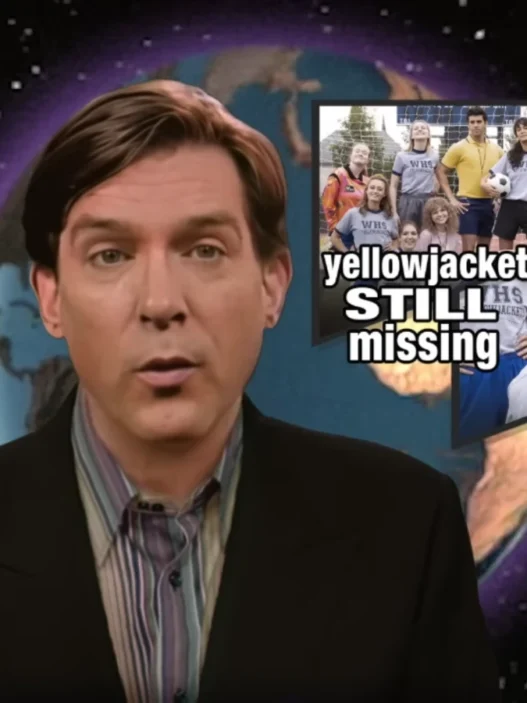 Promotional image for the Yellowjackets final season premiere date announcement