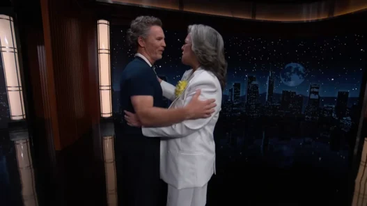 Image accompanying Shawn Hatosy’s Jimmy Kimmel Live interview with Rosie O’Donnell