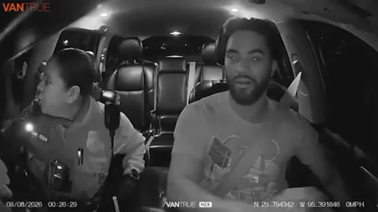Surprised Uber Driver Carrying Officer Becomes Part of Police Pursuit