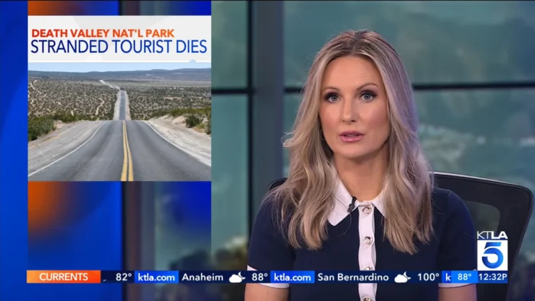 Present Day-Developments: French Tourist Visiting Death Valley, Cali In 116-Degree, Passes