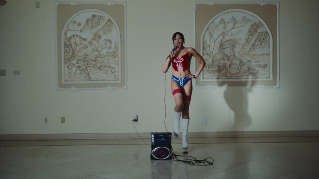 Dance scene from Tinashe's Melatonin music video.