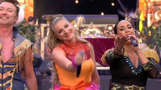 Vengaboys performing live at Qmusic Foute Party 2026 in Eindhoven