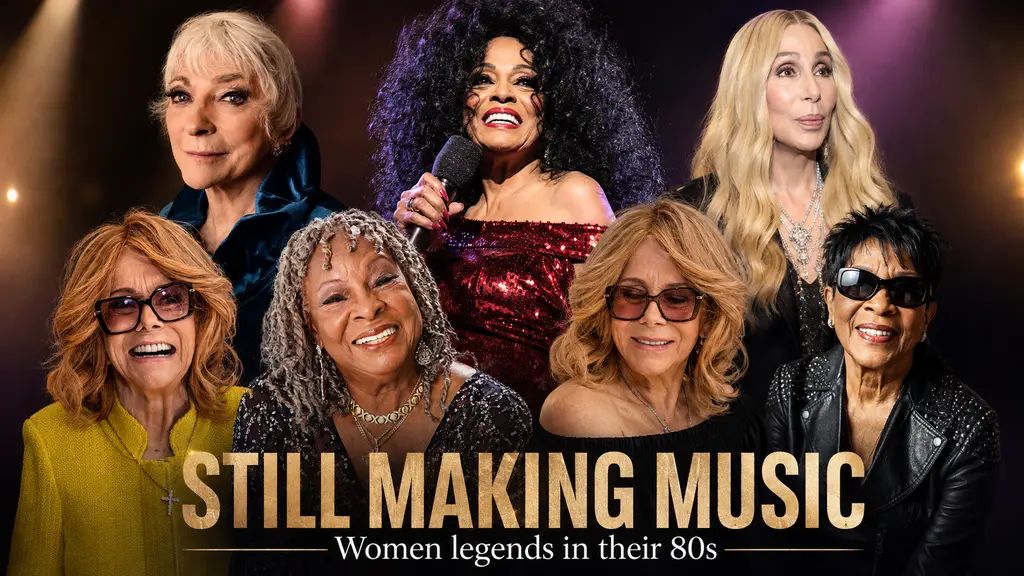Women music legends in their 80s still recording and performing