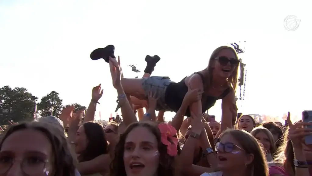 Zara Larsson onstage during Pukkelpop 2026