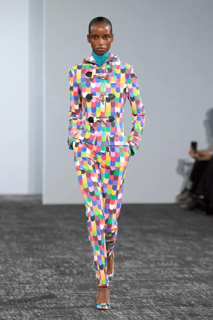 ANREALAGE Spring 2027 ready-to-wear look from the SKIN collection