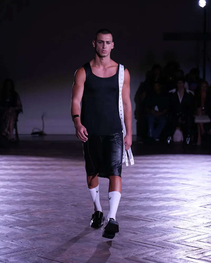 FANG NYC Spring/Summer 2027 runway look at New York Fashion Week