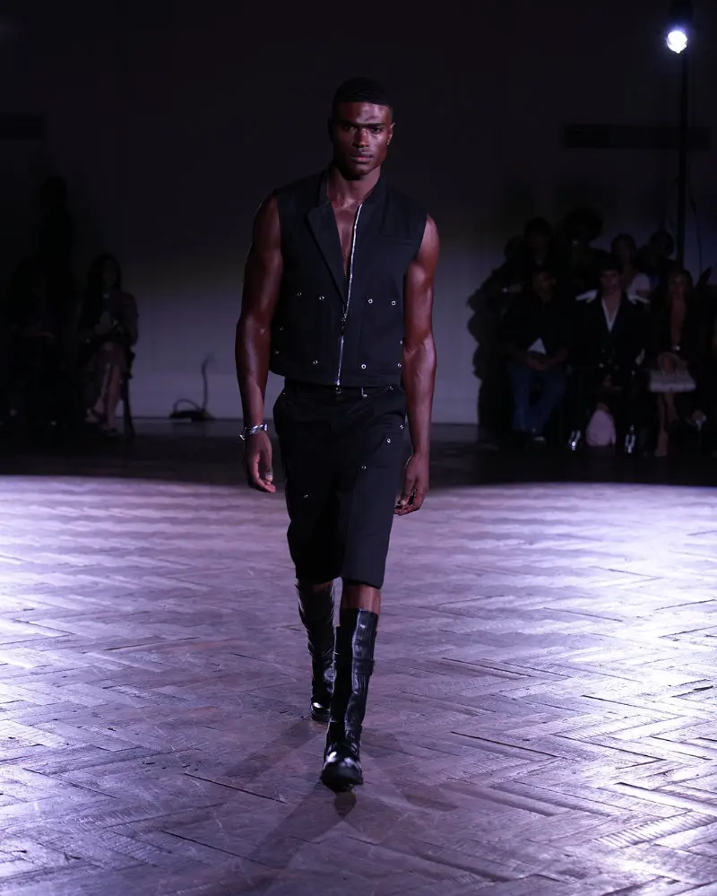 FANG NYC Spring/Summer 2027 runway look at New York Fashion Week