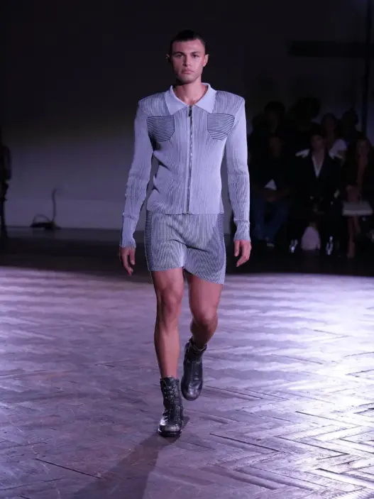 FANG NYC Spring/Summer 2027 runway look at New York Fashion Week