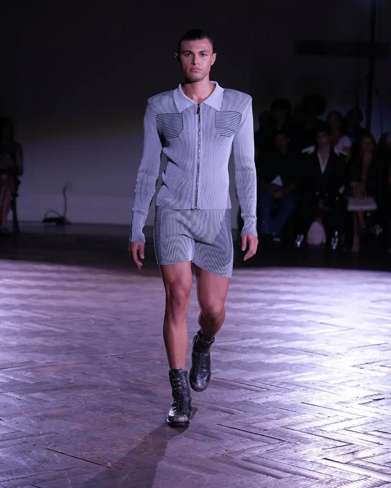 FANG NYC Spring/Summer 2027 runway look at New York Fashion Week