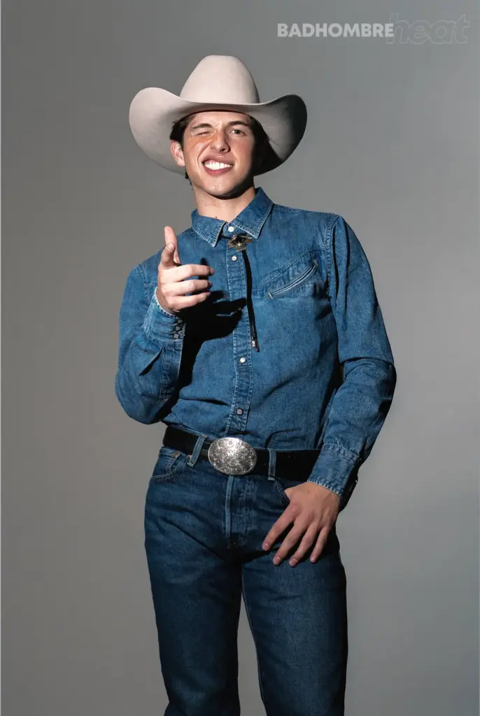 Witto González in the BADHOMBRE Heat fashion story