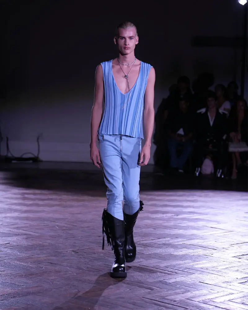 FANG NYC Spring/Summer 2027 runway look at New York Fashion Week