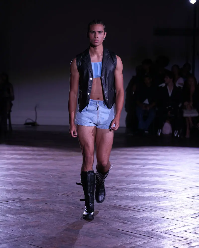 FANG NYC Spring/Summer 2027 runway look at New York Fashion Week