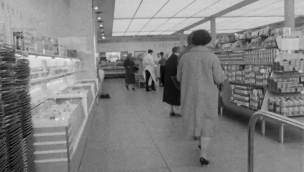 1961 BBC Schools self-service shop film
