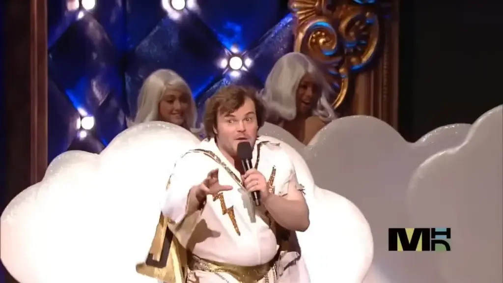 Broadcast frame from the 2006 MTV Video Music Awards at Radio City Music Hall