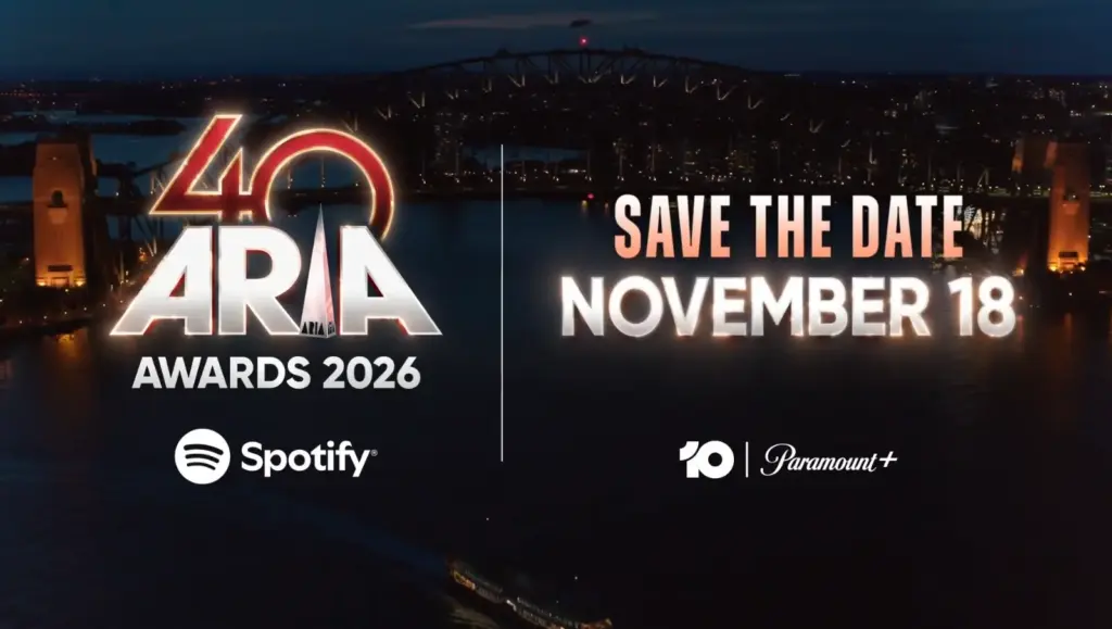 2026 ARIA Awards announcement video frame