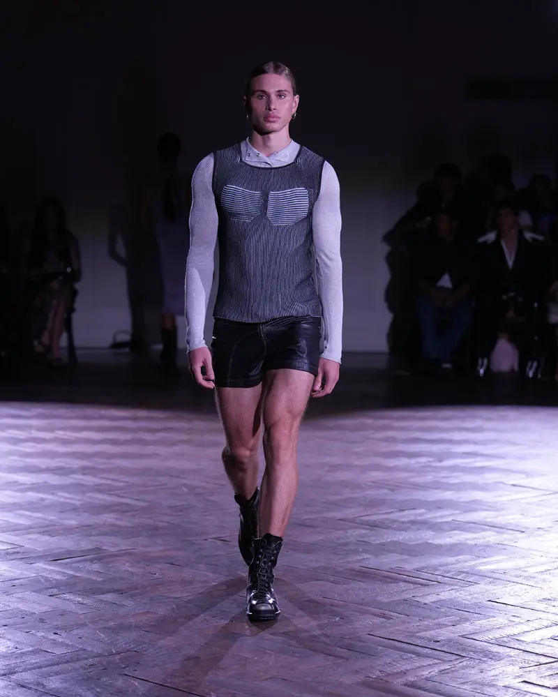 FANG NYC Spring/Summer 2027 runway look at New York Fashion Week