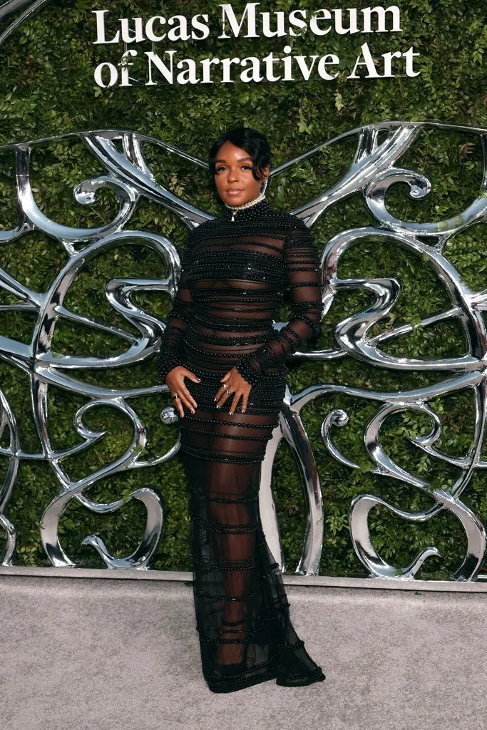 Janelle Monáe at the Lucas Museum of Narrative Art Opening Night in Los Angeles