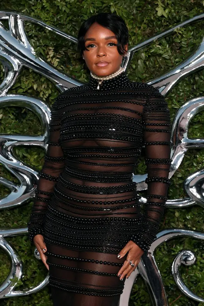 Janelle Monáe on the red carpet at the Lucas Museum of Narrative Art Opening Night