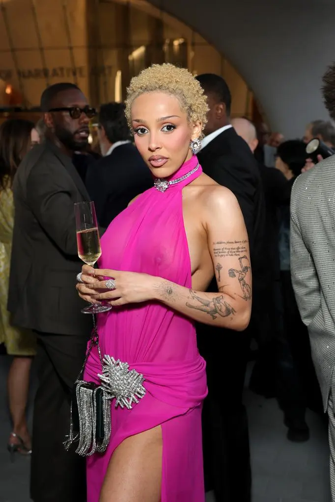  and Doja Cat at the Lucas Museum of Narrative Art Opening Night in Los Angeles