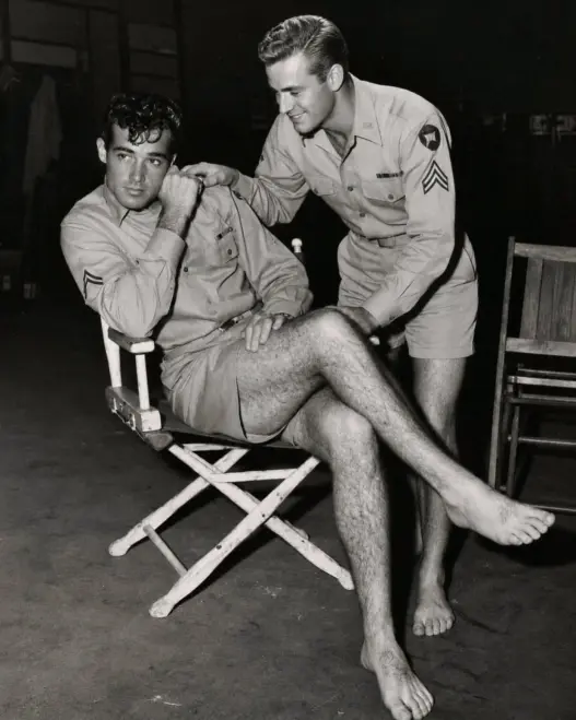 Guy Madison and Bill Williams from the 1946 film “Till the End of Time”