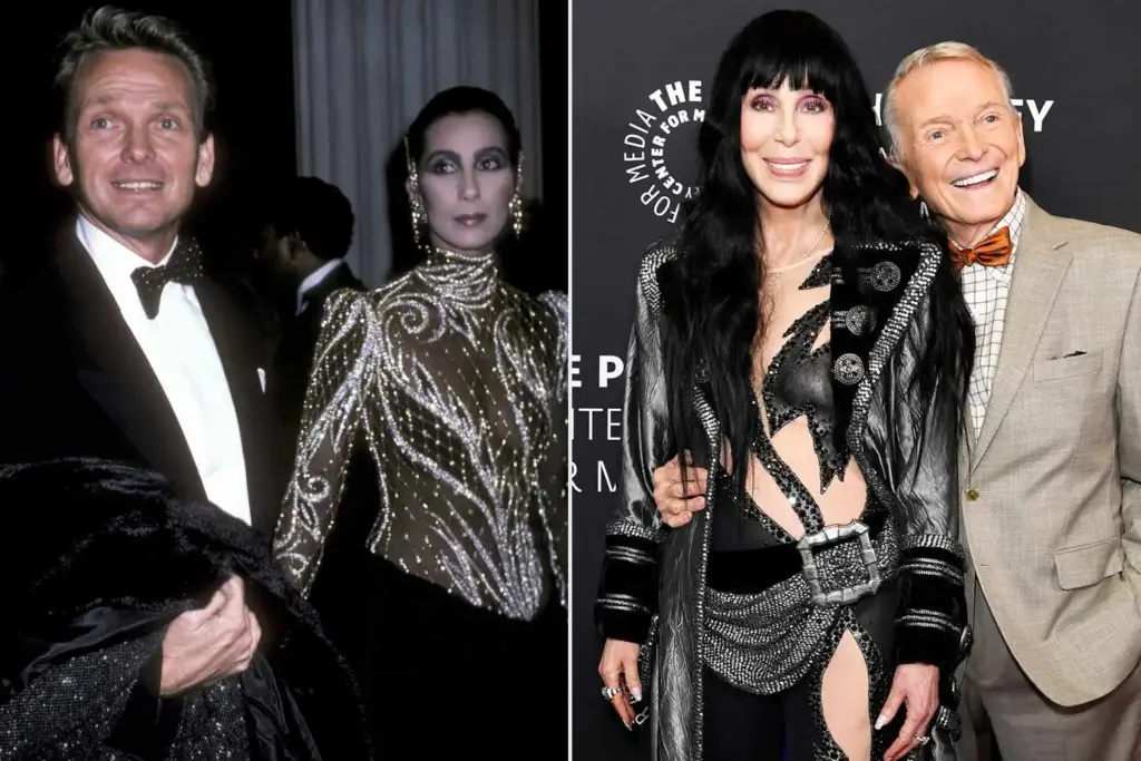 Cher and Bob Mackie together during their decades-long creative partnership