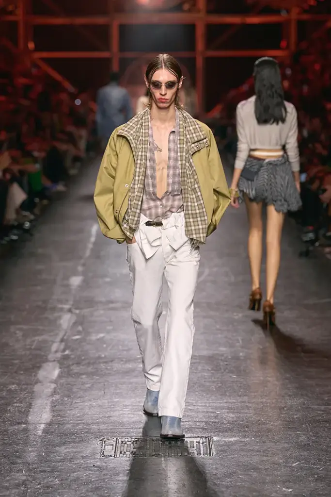 Diesel Spring Summer 2027 Milan runway look