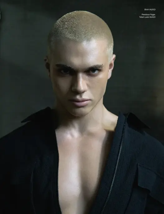 FILARRI photographed by Luka Stepanovic for DSCENE Magazine wearing HUGO