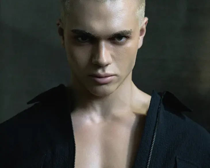 FILARRI photographed by Luka Stepanovic for DSCENE Magazine wearing HUGO