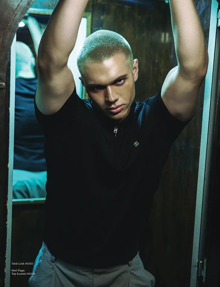 FILARRI in HUGO for DSCENE Magazine