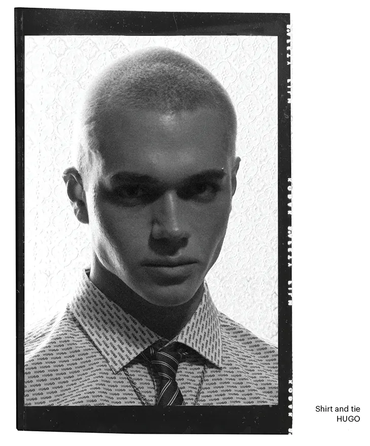 FILARRI in a HUGO Spring Summer 2026 look for DSCENE Magazine