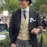 Henry Cavill at Royal Ascot 2026 wearing a rare 1926 Longines monopusher chronograph