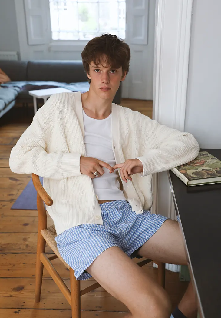 Fresh Faced Model Louis Spaargarens