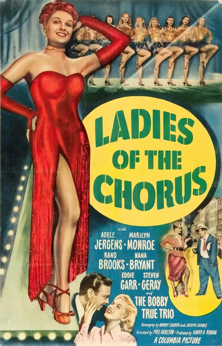 Vintage Watchable: 1948 “Ladies of the Chorus” Starring Marilyn Monroe & Adele Jergens