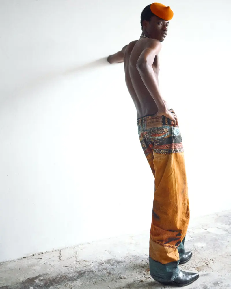 Studio fashion image from FY Magazine editorial
