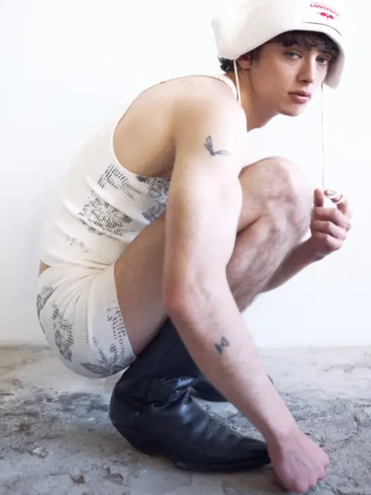 Models from the Boys in the Studio editorial photographed by Mário Rui Silva for FY Magazine
