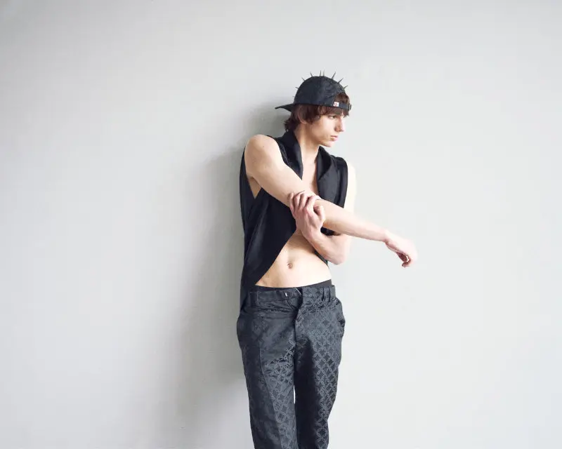 Models in the Boys in the Studio editorial for FY Magazine