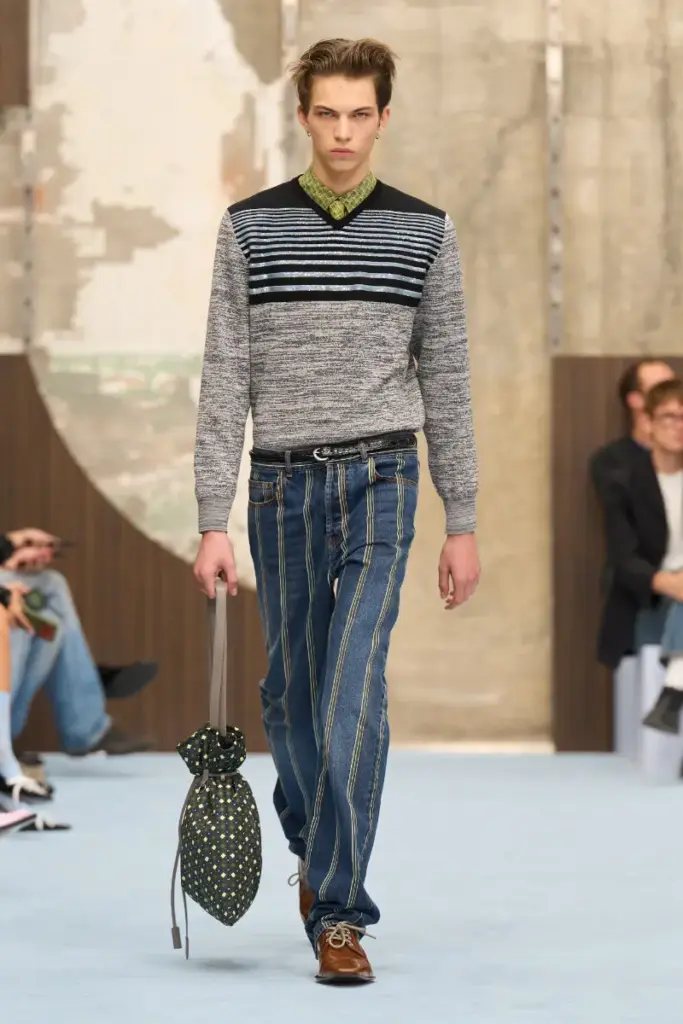 Marni Spring Summer 2027 runway look at Milan Fashion Week