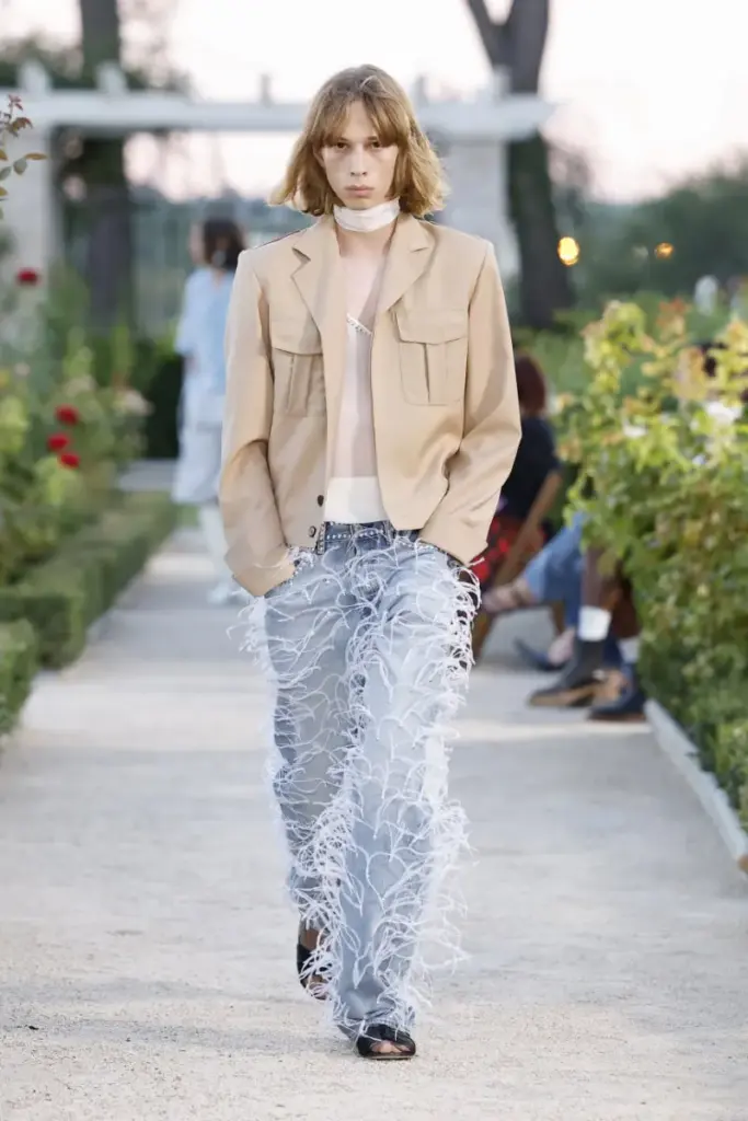 PALOMO Spring Summer 2027 Et in Arcadia Ego runway look in Madrid