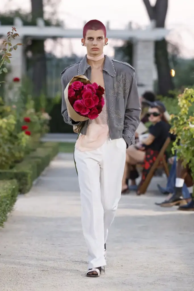PALOMO Spring Summer 2027 Et in Arcadia Ego runway look in Madrid