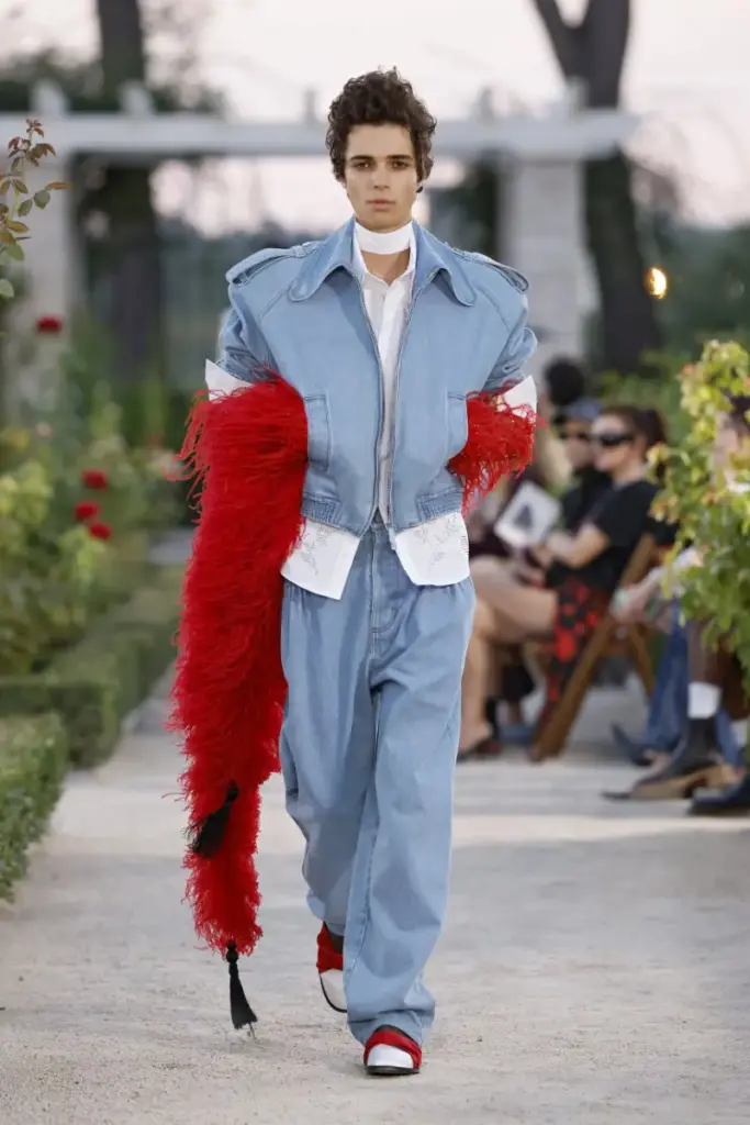 PALOMO Spring Summer 2027 Et in Arcadia Ego runway look in Madrid