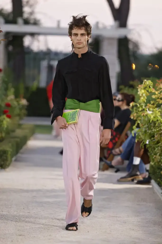 PALOMO Spring Summer 2027 Et in Arcadia Ego runway look in Madrid