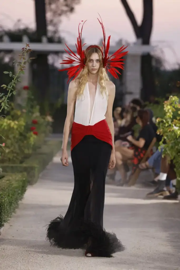 PALOMO Spring Summer 2027 Et in Arcadia Ego runway look in Madrid