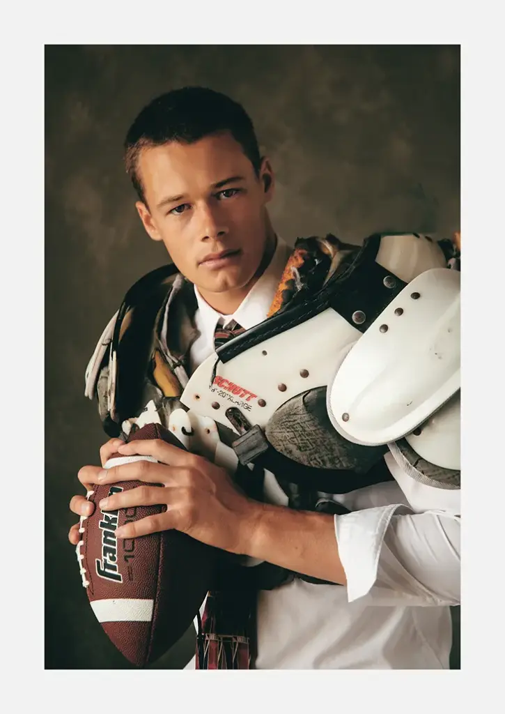 Tate Foxson photographed by Adam Washington for MMSCENE PORTRAITS