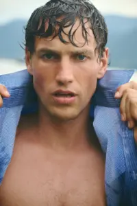 Soaked Wet Model Paul Hupfer In “The Last Weekend”
