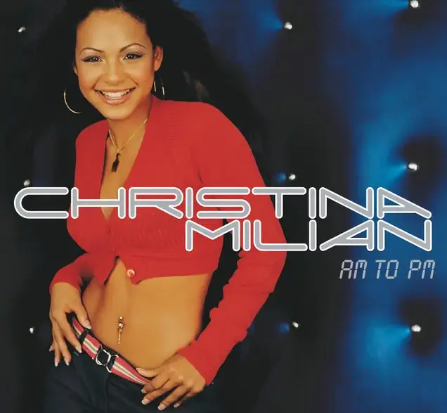 Christina Milian artwork from her 2001 debut era for the single “AM to PM”