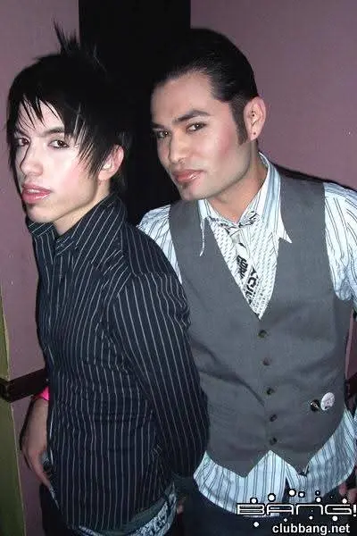 Anthony and Victor Atomic at The Ruby in Hollywood in 2004