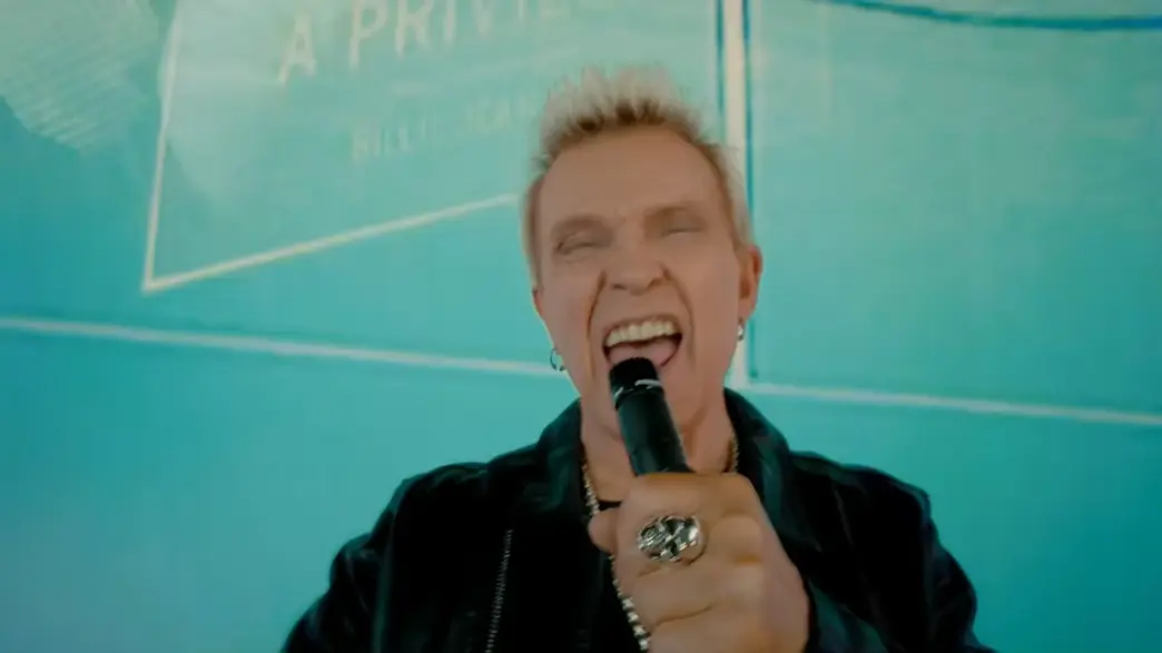 Billy Idol in ESPN’s 2026 US Open video featuring Dancing With Myself