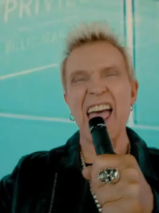 Billy Idol in ESPN’s 2026 US Open video featuring Dancing With Myself